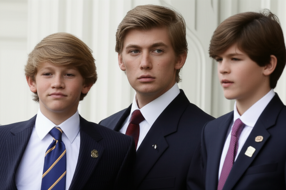 The Intriguing Age Gap: Barron Trump and His Siblings
