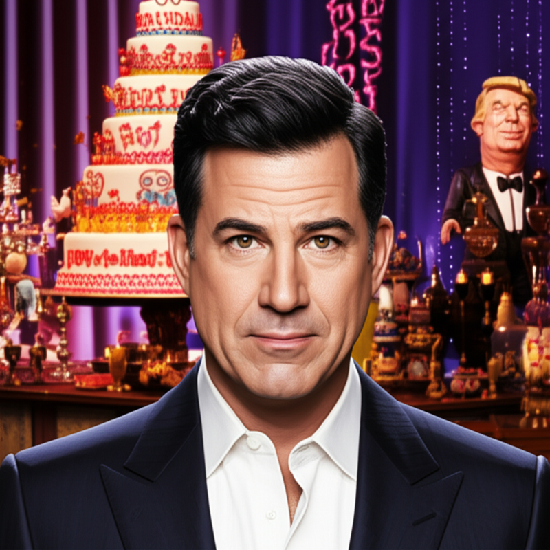 Jimmy Kimmel Savagely Roasts Trump’s Bizarre 80th Birthday